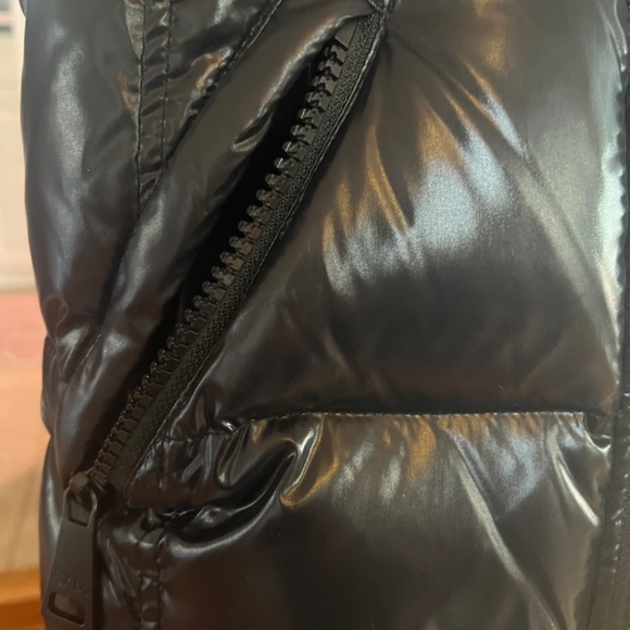 SAM NY black down women’s vest XS - Picture 9 of 12